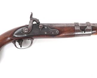 Lot 118 US Military M1816 Flintlock Martial Pistol by S. North