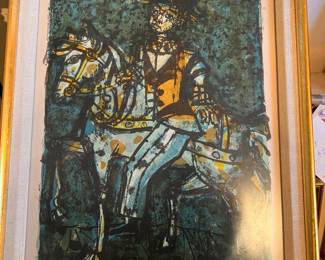 Aizipiri artist proof "The Horseman"