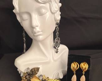 Variety of Pierced * Clip on Earrings * Chandelier * Pearly Beads and more
