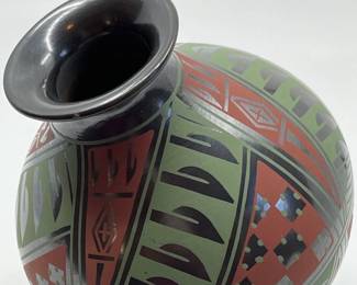 Gorgeous Authentic Signed Mexican Pottery By Erik Villalpando
