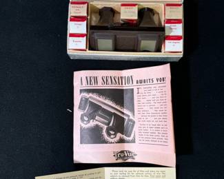 Vintage Bakelite Photo Viewer * 3 Dimensional Photo Viewer * Tru-View Films
