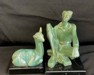 Margoulies Llama Figure * Ichabod Crane Figurine * R. Davis
