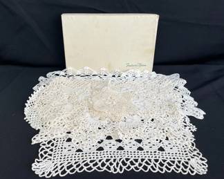 Vintage Handmade Lace/Cotton Crochet Doilies
