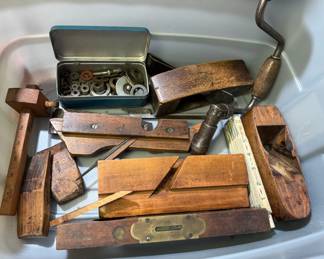 Vintage Wooden Hand Tools
