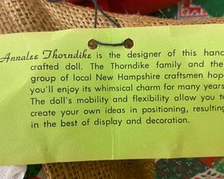 1971 Annalee 30” collectible 
2 Santas & Mrs. Claus
