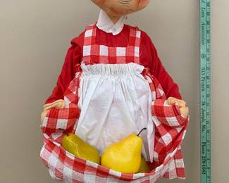 1971 Annalee 30” collectible 
Mrs. Claus