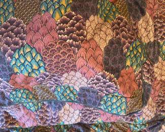 Duvet cover w/pr. matching pillow shams 