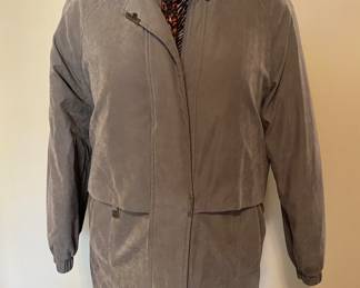 Fleet Street faux suede coat