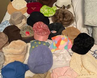 Variety of men’s & women’s hats