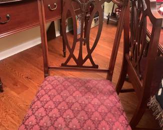 Duncan Phyfe one of five chairs (2 of 8 pieces) 1900 series