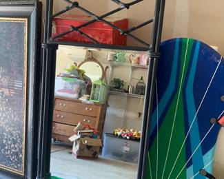 Wrought Iron wall mirror