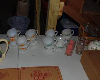 Fire King Cups and Saucers