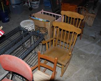 Child's chairs and rockers