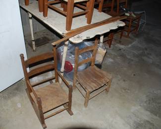 Children's Chairs and rockers