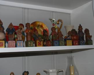 Tom Clark Gnome alphabet figures