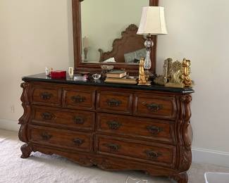 This nice dresser is awesome condition