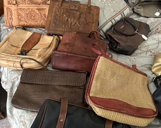 Some of these purses are Vintage some are not some are name brand and some are not