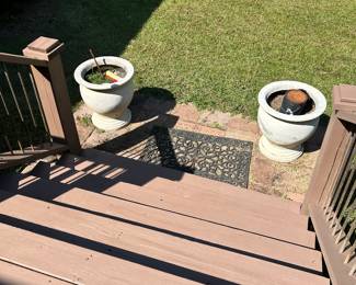 Large flower pots