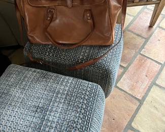 Love these ottomans of course they are on wheels