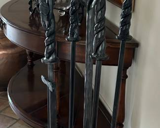 Holy cow these are beautiful fireplace tools