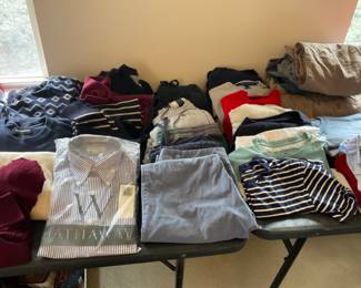 WONDERFUL MENS SHIRTS. MED. IN SIZE