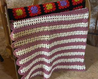 Handmade crochet afghans