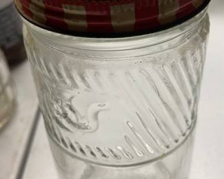 Jumbo Peanut Butter jar with lid