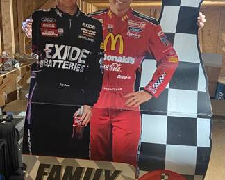 Nascar cardboard standee