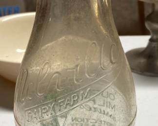 Melville milk bottle