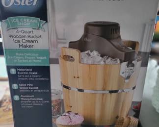 Oster ice cream maker