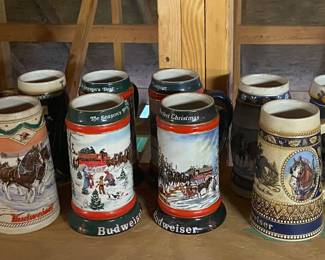 Steins and mugs