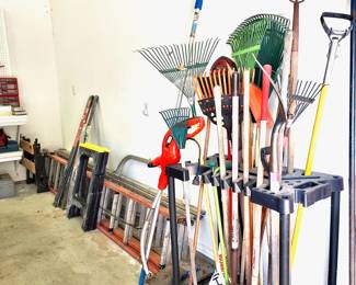 Extension Ladders, Lawn Tools