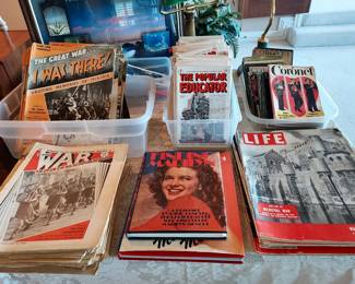 WWI "War Magazines, Vintage Coronet Magazines