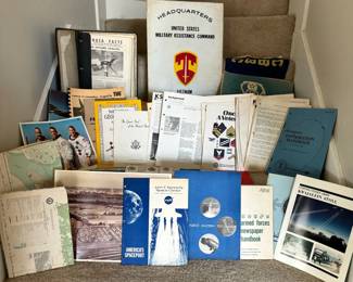 Sampling, Vintage Military Booklets, Maps