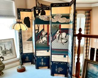 Asian Style Screen, 6 Panels