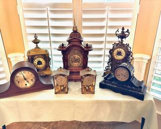 Antique Clocks, Sampling