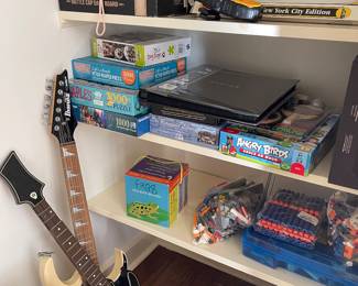 Games, guitars, puzzles