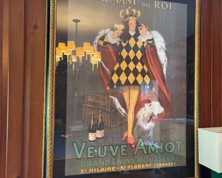 Veuve Amiot Framed Vintage Poster