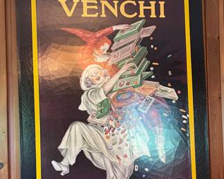 Cioccolato Venchi print on canvas