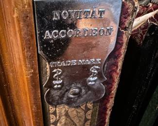 Antique German Accordion 