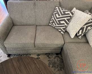 SMITH BROTHERS L-Shaped Sectional