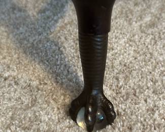 Antique Ball and Claw Feet Piano Stool