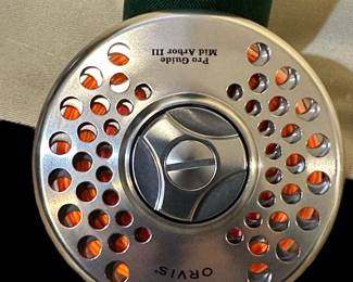 ORVIS TLS Power Matrix Flyrod Shown with ORVIS Pro Guide Mid Arbor III Reel (RODS AND REELS WILL BE SOLD SEPARATELY)