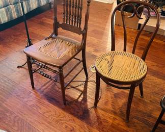 Rattan Seat Chairs