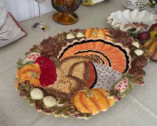 Beautiful turkey plater