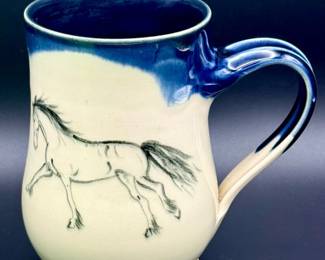 Signed Horse Ceramic Mug
https://ctbids.com/estate-sale/31612/item/3566203/Signed-Horse-Ceramic-Mug