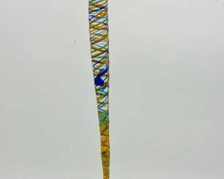 Blown glass icicle