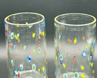 (2) Signed Murano Style Clear Drinking Glasses
https://ctbids.com/estate-sale/31612/item/3566054/2-Signed-Murano-Style-Clear-Drinking-Glasses