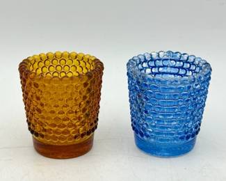 Hobnail depression glass