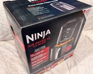 Ninja Air Fryer XL 5.5 Quart Like-New In Box
https://ctbids.com/estate-sale/31612/item/3566164/Ninja-Air-Fryer-XL-5-5-Quart-Like-New-In-Box